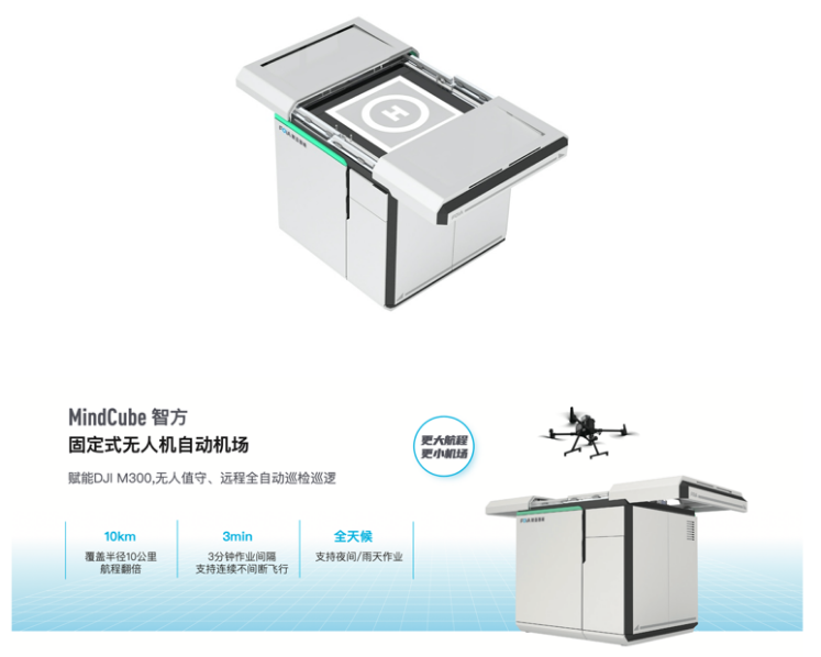 喜大普奔，復亞智能推出適配DJI-M300無人機自動機場